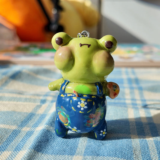 Ribbit Williams the Frog Keychain