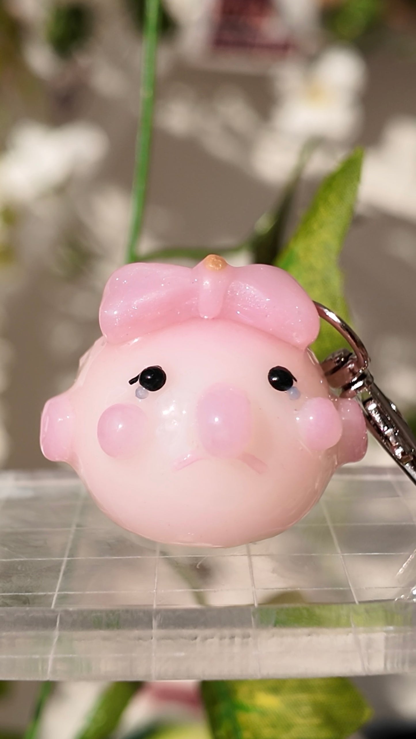 Blobette the Blobfish Keychain